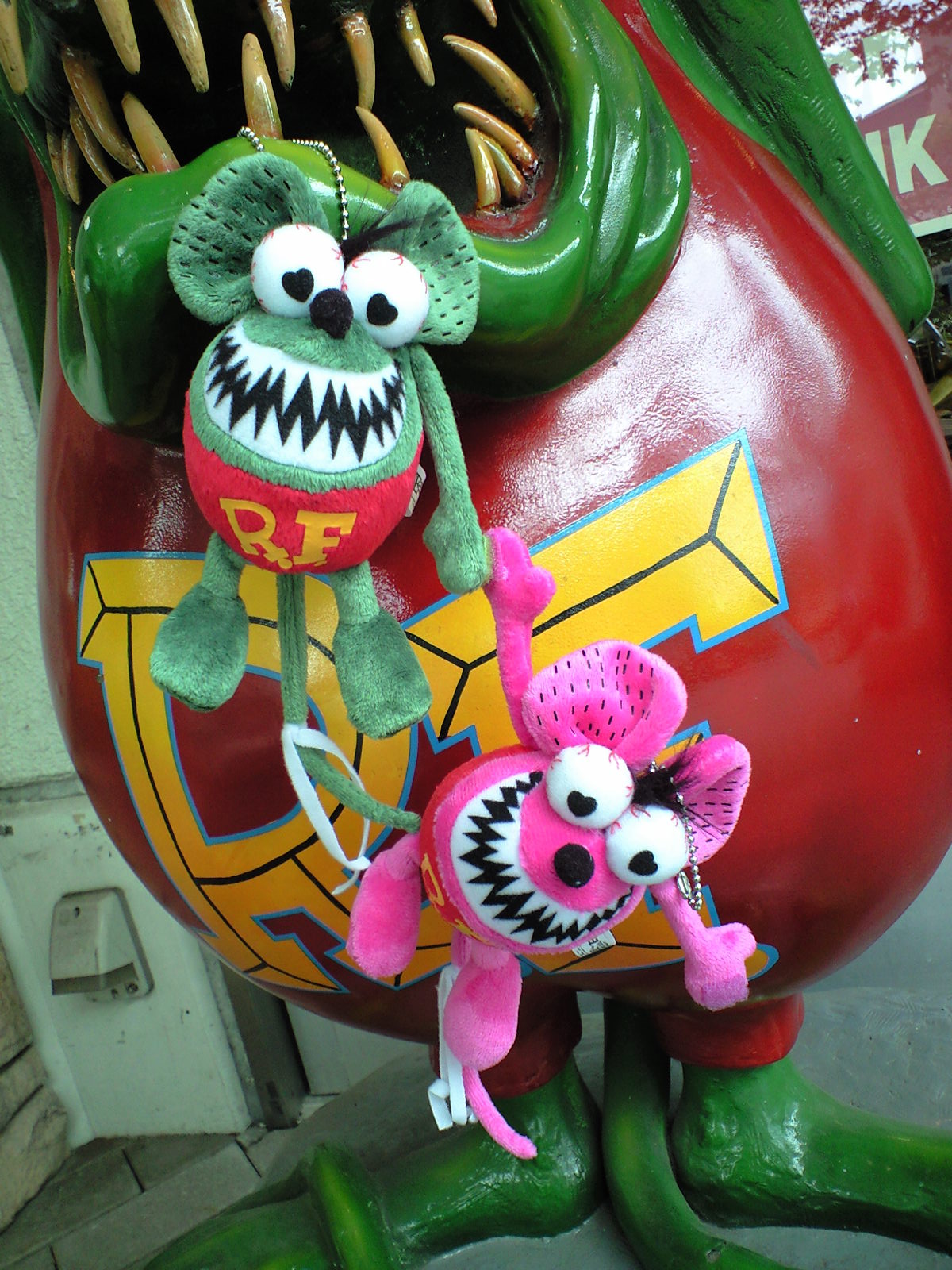 希少】RAT FINK LOVE RAT ぬいぐるみ 3体セット - メルカリ